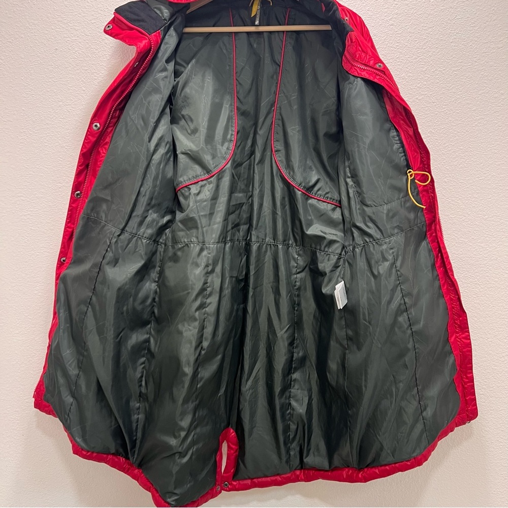 LOLE Down Puffer Jacket Parka Hooded Pink Raspberry - Picture 4 of 16